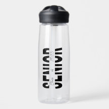 Clásico negro personalizado para Senior
