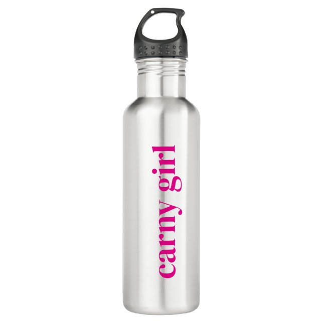 Botella De Agua Classic Carny Girl Water Bottle (Anverso)