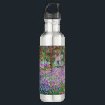 Botella De Agua Claude Monet - El jardín del artista en Giverny<br><div class="desc">El jardín del artista en Giverny / Le Jardin de l'artiste a Giverny - Claude Monet,  1900</div>