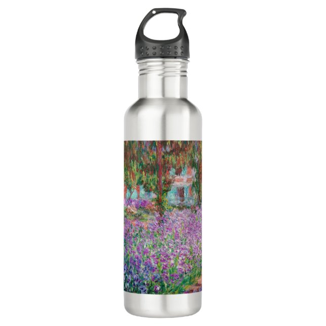 Botella De Agua Claude Monet - El jardín del artista en Giverny (Anverso)