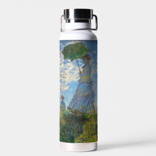 Botella De Agua Claude Monet - El Paseo, Mujer con un Paraguas