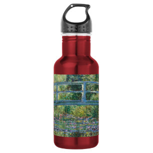 Botella De Agua Claude Monet - Estanque de nenúfares, armonía verd