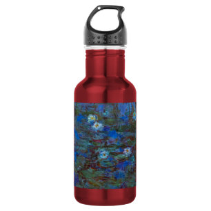 Botella De Agua Claude Monet - Nenúfares azules
