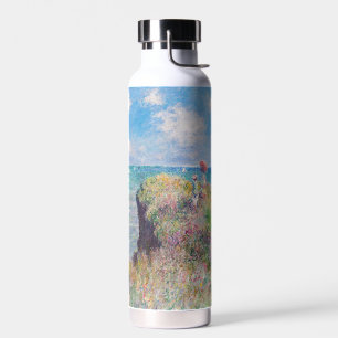 Botella De Agua Claude Monet - Paseo por el acantilado en Pourvill