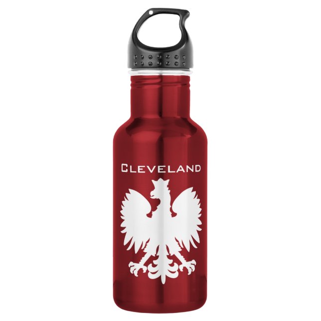 Botella de agua Cleveland Polska (Anverso)