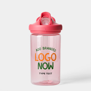 BOTELLA DE AGUA CLIENTE SENCILLO Y MODIFICABLE DE ROSA LIMPIA Y CO