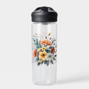 Botella De Agua Clipart de flores boho del día de la madre-61983