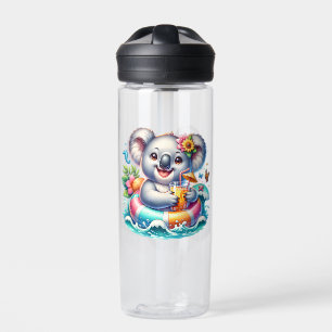Botella De Agua Clipart de sublimación de koala de verano-97702