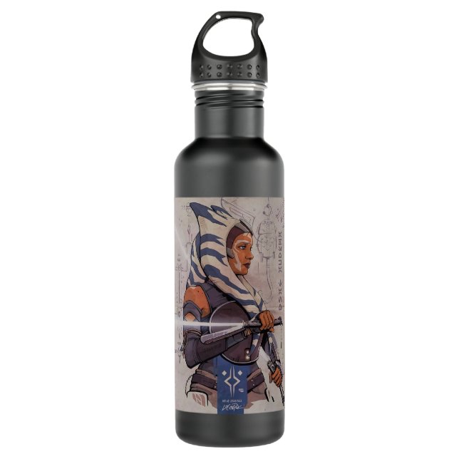 Botella De Agua Clon de los rebeldes Wars Ahsoka ano Classic      (Anverso)