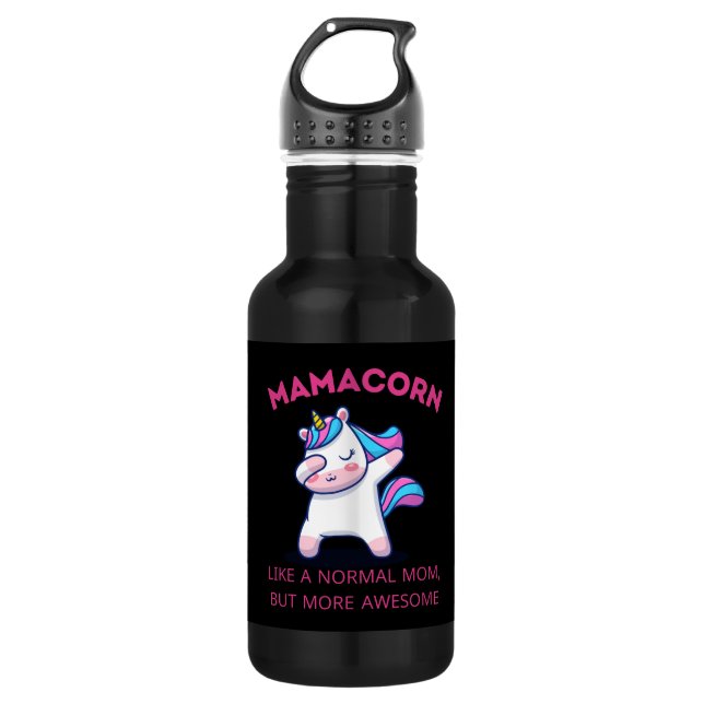 Botella De Agua Club de fans Mama Unicorn (Anverso)