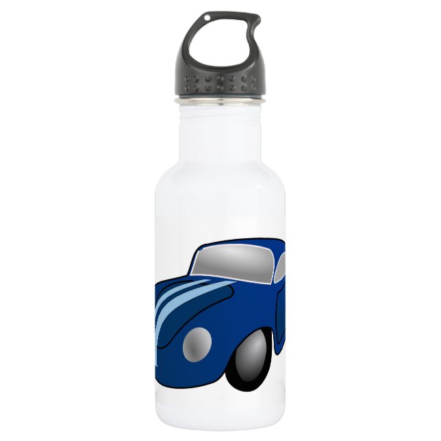 Botella De Agua Coche Clásico (Anverso)