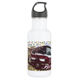 Botella De Agua Coche de bomberos