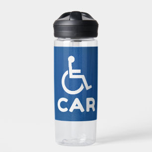 Botella De Agua Coche para discapacitados