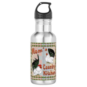 Botella De Agua Cocina de campo de mamá