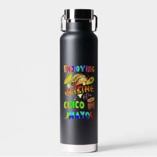 Botella De Agua Cocina De Cinco De Mayo