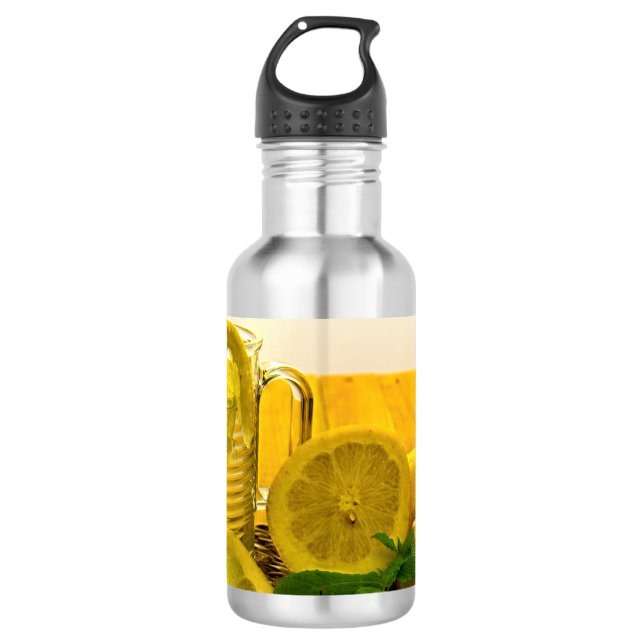 Botella De Agua Cocina de té limón (Anverso)