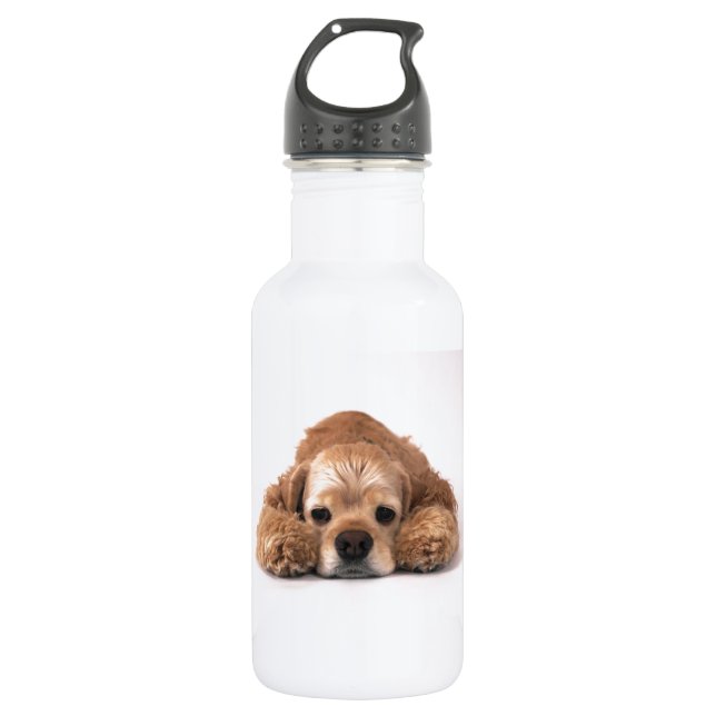 Botella De Agua Cocker spaniel lindo (Anverso)