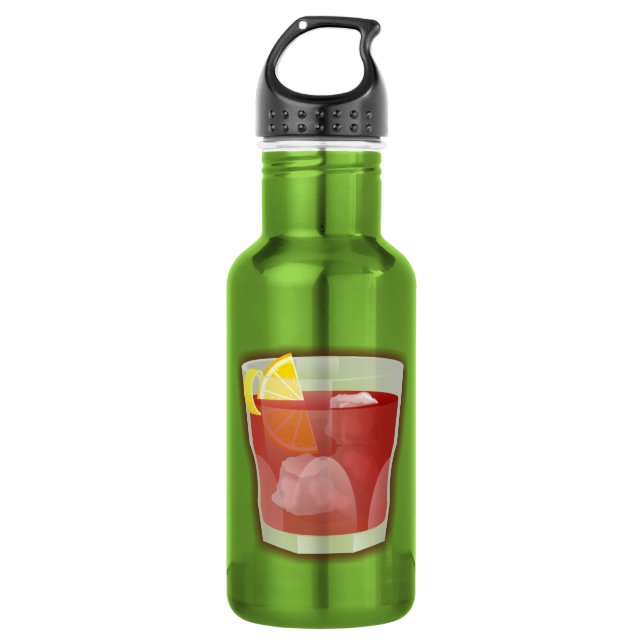 Botella De Agua cóctel Americano (Anverso)