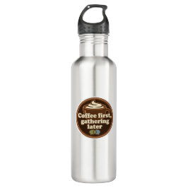 Botella De Agua Coffee Lover Daily Ritual Sticker