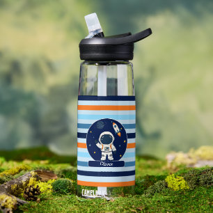 Botella De Agua Cohete Astronauta Espacio Exterior Niños