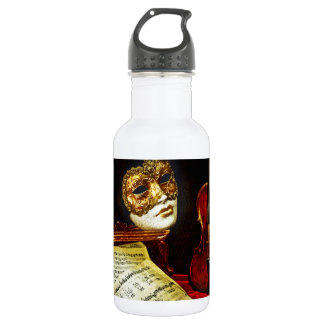 Botella De Agua Colección de máscaras venecianas - Noche musical