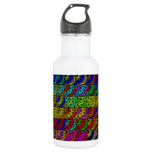 Botella De Agua Colección de puntos de burbuja espacial