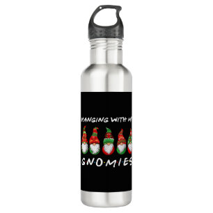 Botella De Agua Colgar con mis Navidades de Gnomies Gnome