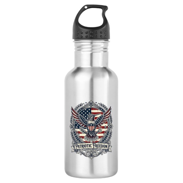 Botella De Agua Colibrí Patriota (Anverso)
