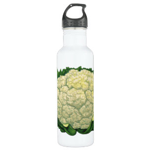 Botella De Agua Coliflor de los Veggies de las verduras de la