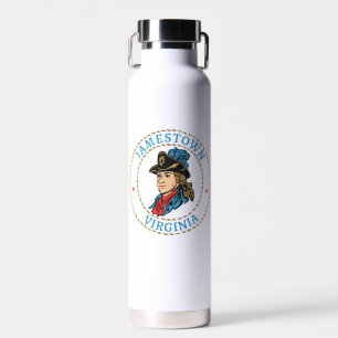 Botella De Agua Colonial de Virginia Jamestown