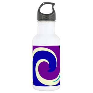 Botella De Agua Color de la espiral