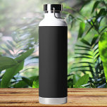 Botella De Agua Color negro oscuro<br><div class="desc">Un negro intenso y sofisticado que exuda elegancia intemporal.Perfecto para quienes buscan una declaración audaz.Este poderoso matiz capta la esencia del misterio y la sofisticación.Este rico color negro es la mejor opción para una estética llamativa y refinada.</div>
