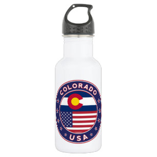 Botella De Agua Colorado