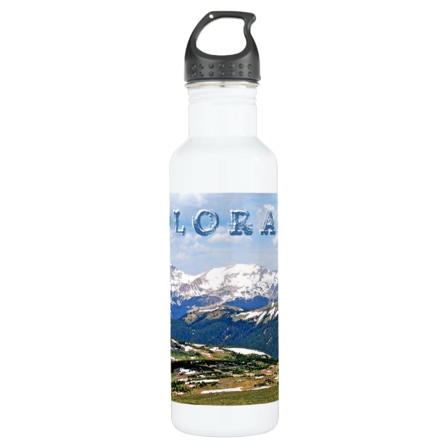 Botella De Agua Colorado (Anverso)