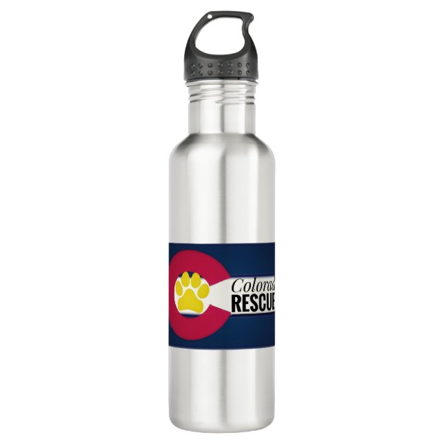 Botella De Agua Colorado (Anverso)