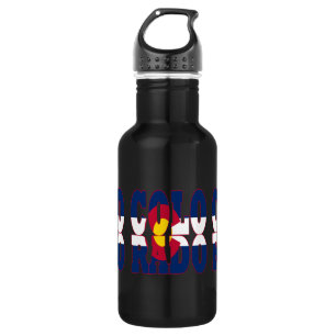 Botella De Agua Colorado