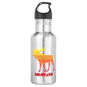 Botella De Agua Colorado Moose
