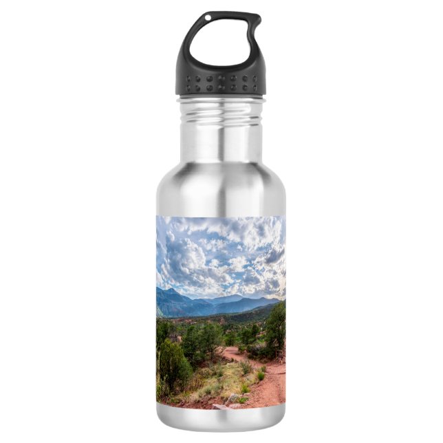 Botella De Agua Colorado Pikes Peak Evening Hike (Anverso)