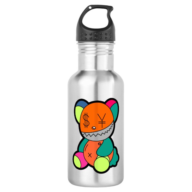 Botella De Agua Colorful bear (Anverso)