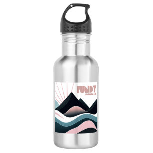 Botella De Agua Coloridas colinas del Parque Nacional Fundy