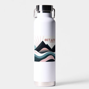 Botella De Agua Coloridas colinas del Parque Nacional Olímpico