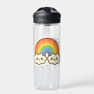 Botella De Agua Colorido orgullo arcoiris de Kawaii