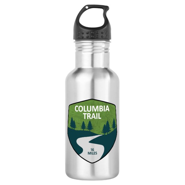 Botella De Agua Columbia Trail New Jersey (Anverso)