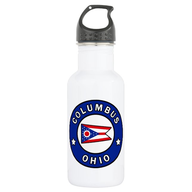 Botella De Agua Columbus Ohio (Anverso)