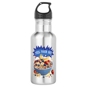 Botella De Agua Combustible el cereal del día
