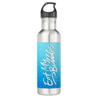Botella De Agua "Come My Bubbles" Balanzas azules Swift Life