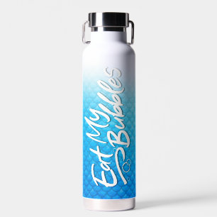 Botella De Agua "Come My Bubbles" Balanzas azules Swift Life