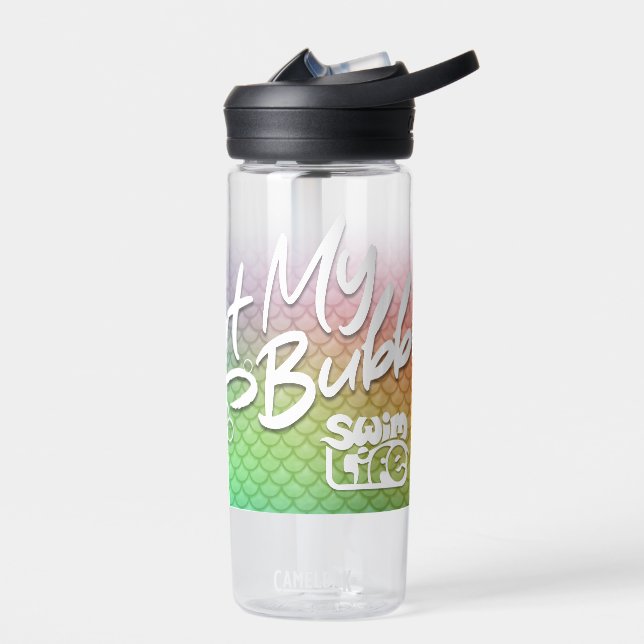 Botella De Agua "Come My Bubbles" Swim Life CamelBak Eddy® (Izquierdo)