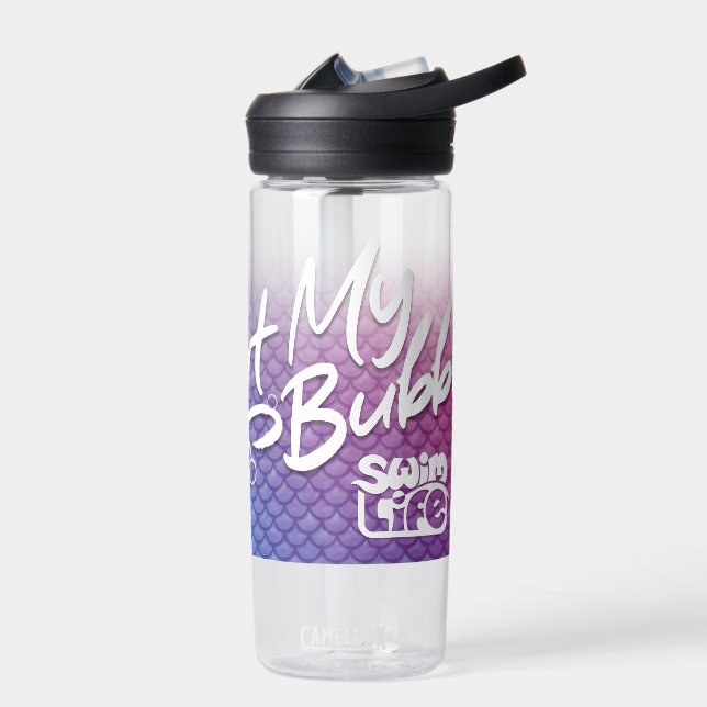 Botella De Agua "Come My Bubbles" Swim Life CamelBak Eddy® (Izquierdo)
