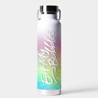 Botella De Agua "Come My Bubbles" Unicorn Bathwater color Swift Li